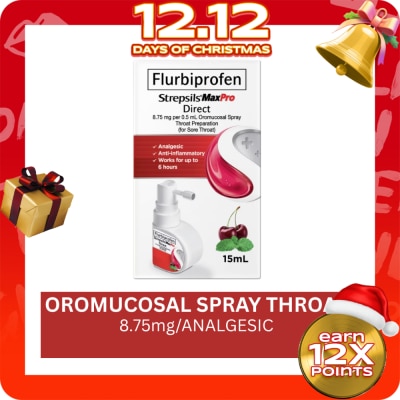 STREPSILS STREPSILS MaxPro Direct Spray For Sore Throat 15ml