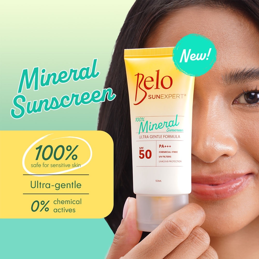 BELO SunExpert Mineral Ultra Gentle Sunscreen SPF50 PA+++ 50ml