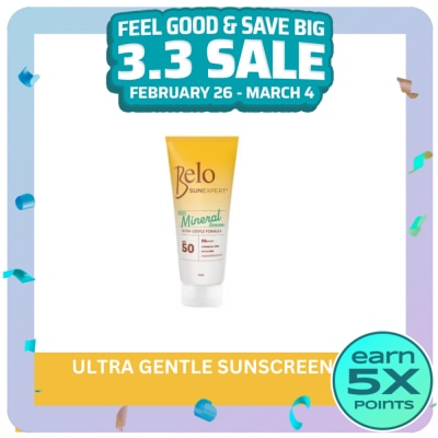 BELO BELO SunExpert Mineral Ultra Gentle Sunscreen SPF50 PA+++ 50ml