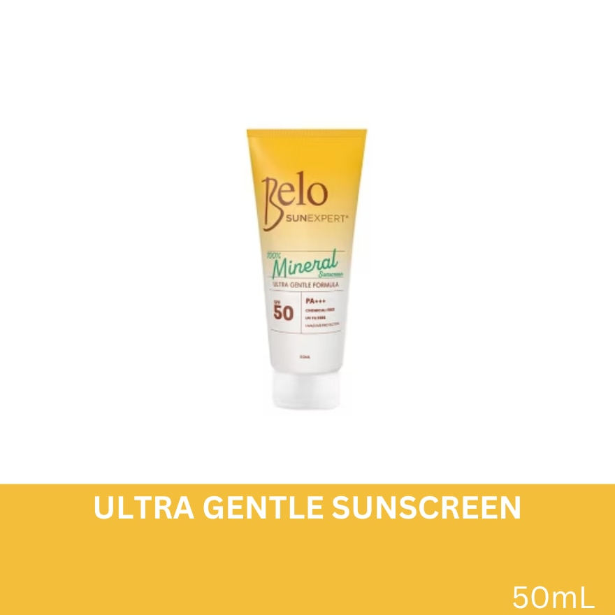 BELO SunExpert Mineral Ultra Gentle Sunscreen SPF50 PA+++ 50ml