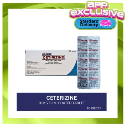 ASCEND ASCEND 10MG TABLET 10 PIECES