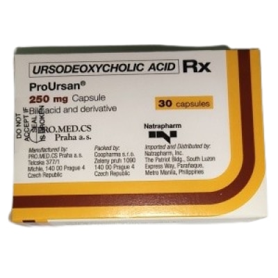 PROURSAN - PROURSAN Ursodeoxycholic Acid 250mg Sold Per Piece [PRESCRIPTION REQUIRED]