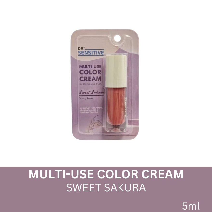 DR SENSITIVE Multi-Use Color Cream Sweet Sakura 5ml