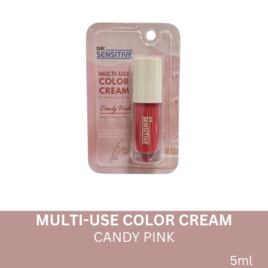 DR SENSITIVE Multi-use Color Cream Candy Pink 5ml