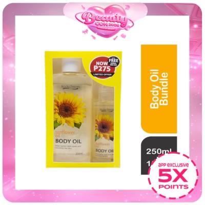 BODY TREATS - BODY TREATS Oil Sunflower 250ml + 1000ml Bundle