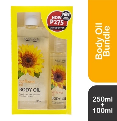 BODY TREATS - BODY TREATS Oil Sunflower 250ml + 1000ml Bundle
