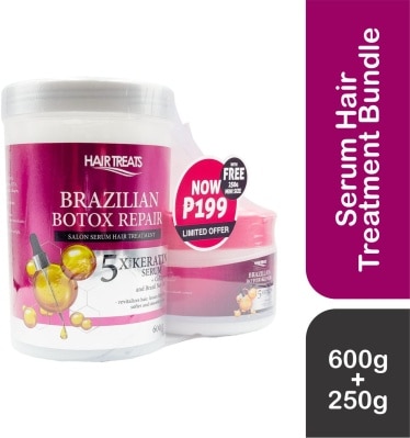 HAIR TREATS - HAIR TREATS Brazilian Botox Repair Salon Serum Hair Treatment 600g + 250g Bundle