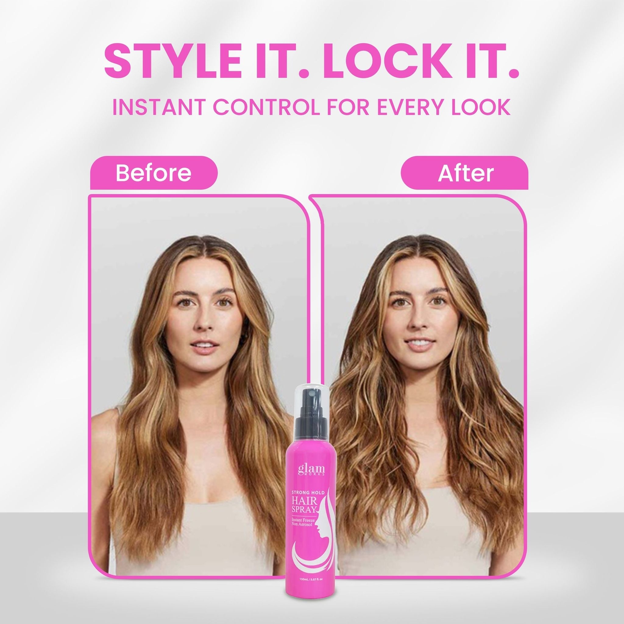 GLAMWORKS Strong Hold Hair Spray 150ml