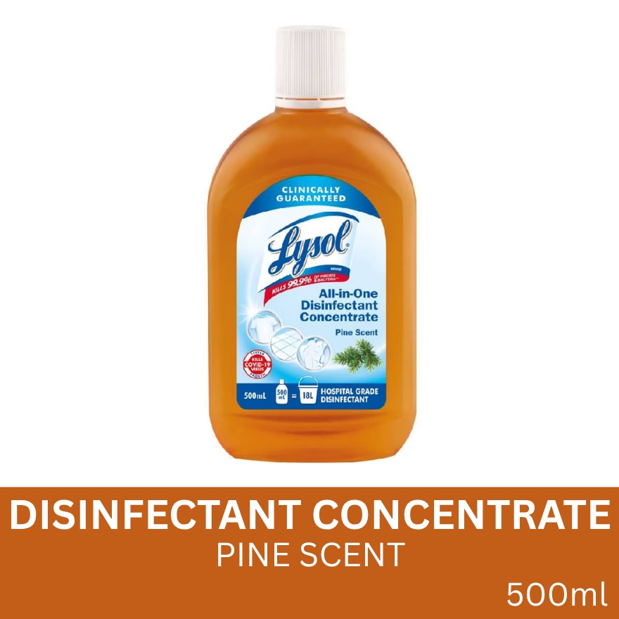 LYSOL Disinfectant Concentrate Pine Scent 500ml