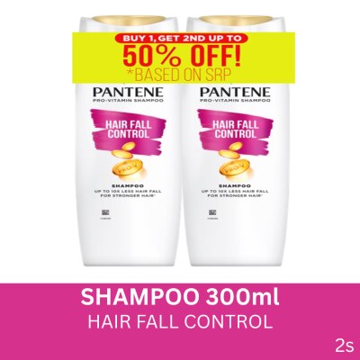 PANTENE PANTENE Hair Fall Control Shampoo 300ml Buy 2 Get the 2nd at 50% Off