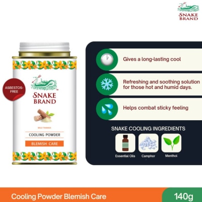 SNAKE BRAND - SNAKE BRAND Cooling Powder Blemish Care 140g