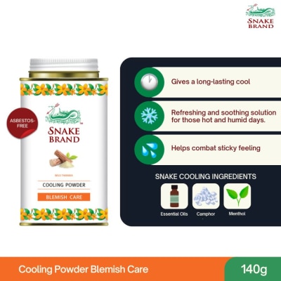 SNAKE BRAND SNAKE BRAND Cooling Powder Blemish Care 140g