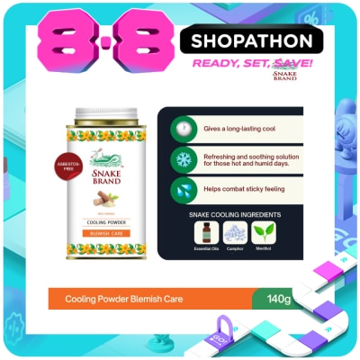 SNAKE BRAND - SNAKE BRAND Cooling Powder Blemish Care 140g image