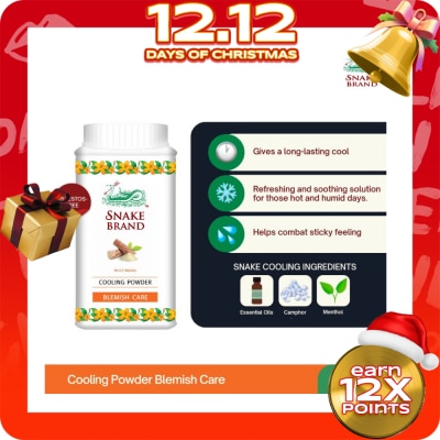 SNAKE BRAND SNAKE BRAND Cooling Powder Blemish Care 50g