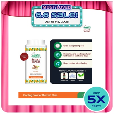 SNAKE BRAND - SNAKE BRAND Cooling Powder Blemish Care 50g