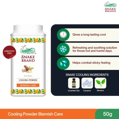 SNAKE BRAND SNAKE BRAND Cooling Powder Blemish Care 50g