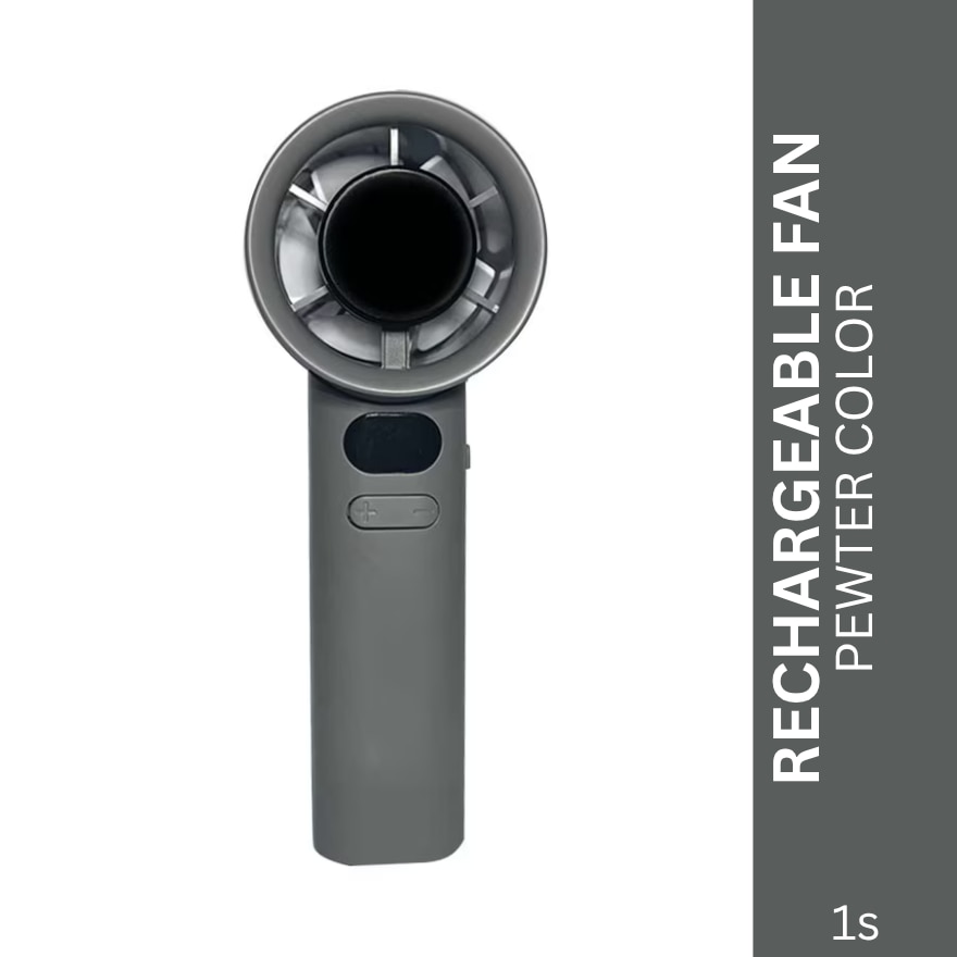 BREEZEBLISS Variable Speed Rechargeable Fan Pewter