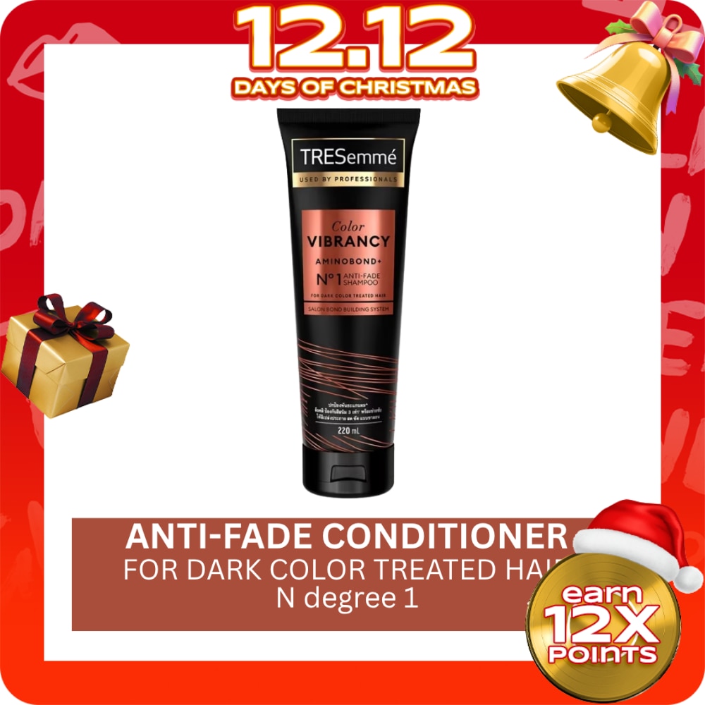 TRESEMME Color Vibrancy Shampoo For Dark Color Treated Hair 220ml