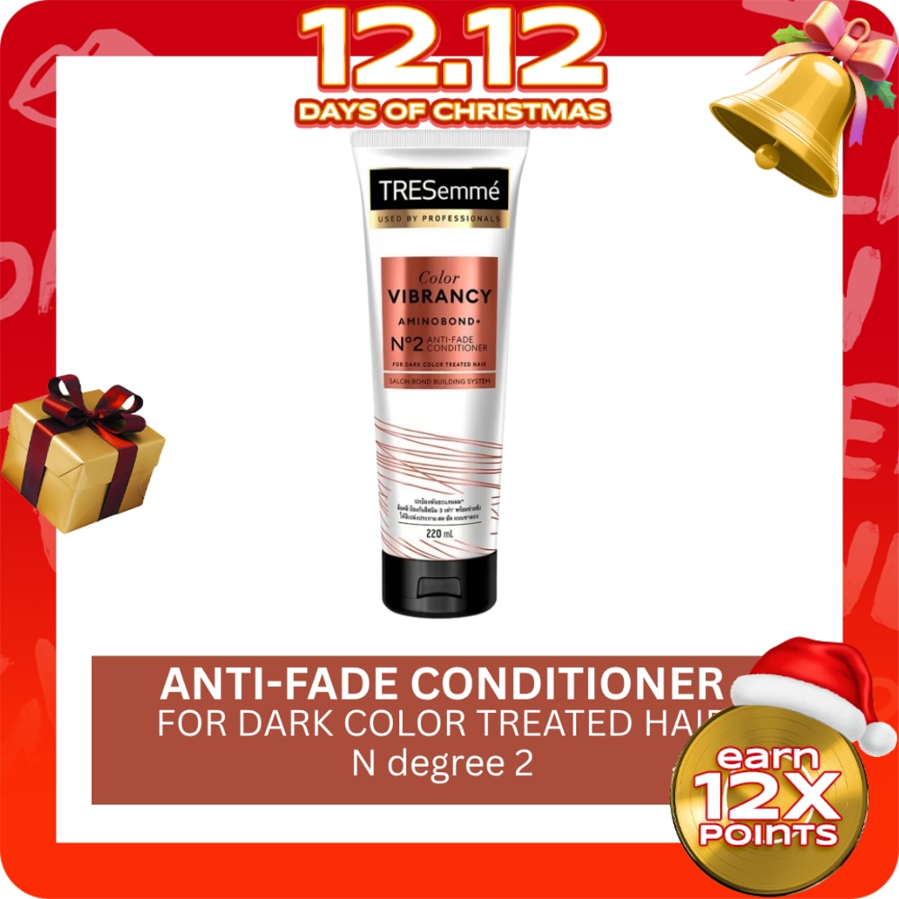 TRESEMME Color Vibrancy Conditioner For Dark Color Treated Hair 220ml