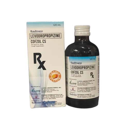 COFZOL CS Levodropropizine Cough Suppressant 30mg/5ml Syrup [PRESCRIPTION REQUIRED]