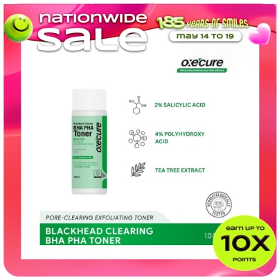 OXECURE - OXECURE Blackhead Clearing BHA PHA Toner 100ml
