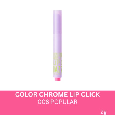 DAZZLE ME - DAZZLE ME Color Chrome Lip Click- 008 Popular 2g