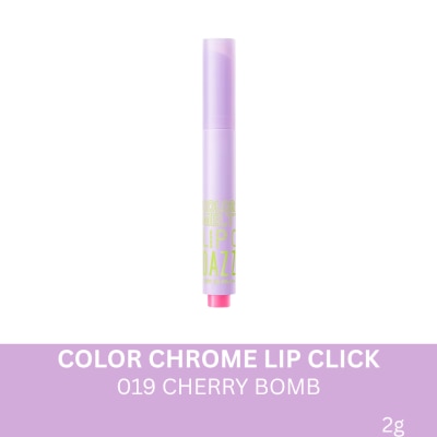 DAZZLE ME DAZZLE ME Color Chrome Lip Click- 019 Cherry Bomb 2g