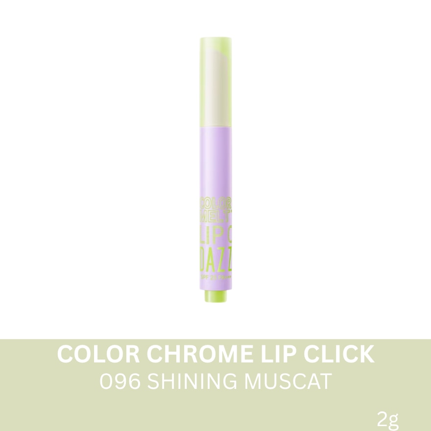 DAZZLE ME Color Chrome Lip Click- 096 Shining Muscat 2G