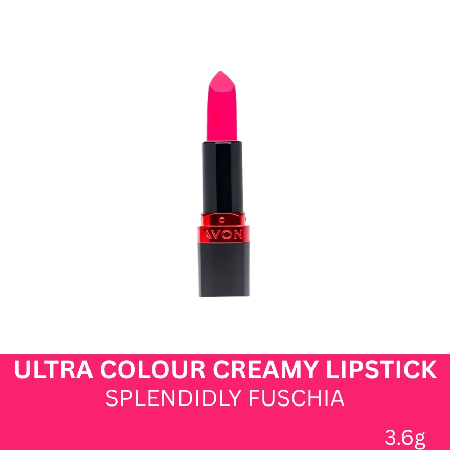 AVON Ultra Colour Matte Lipstick Splendidly Fuchsia 3.6g