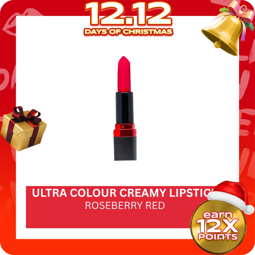 AVON Ultra Colour Matte Lipstick Roseberry Red 3.6g