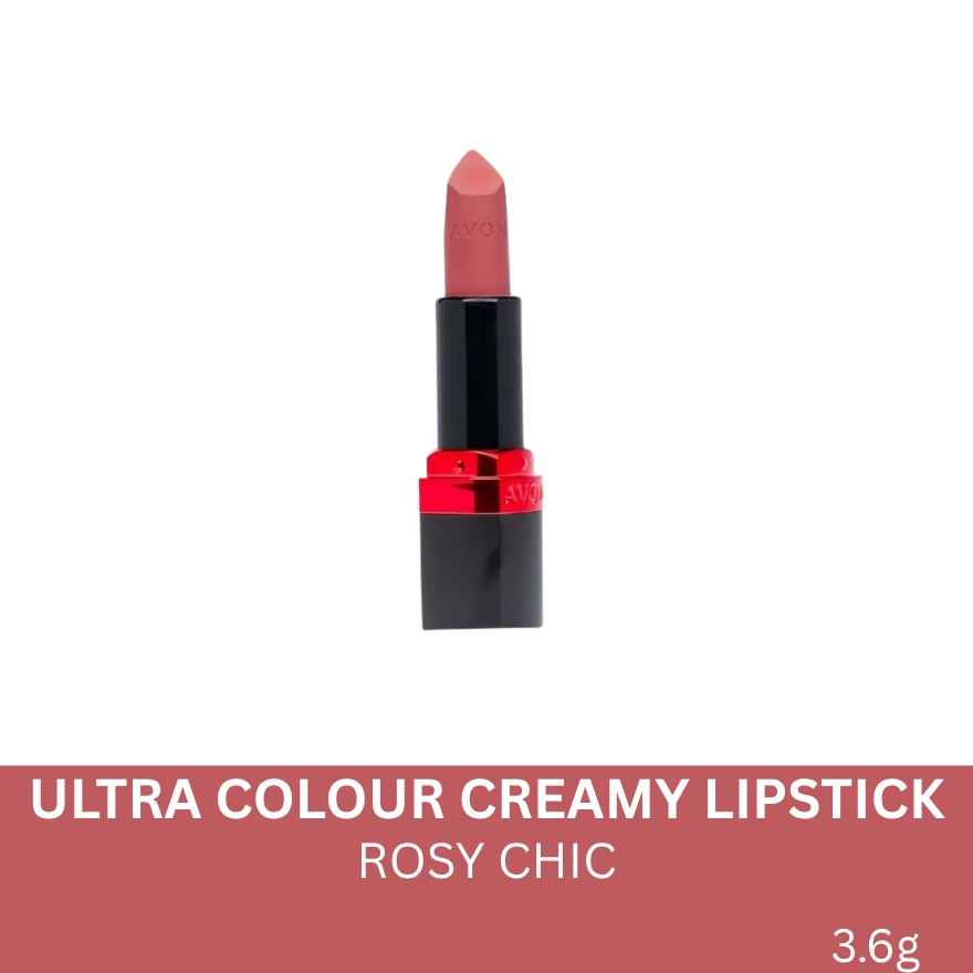 AVON Ultra Colour Matte Lipstick Rosy Chic 3.6