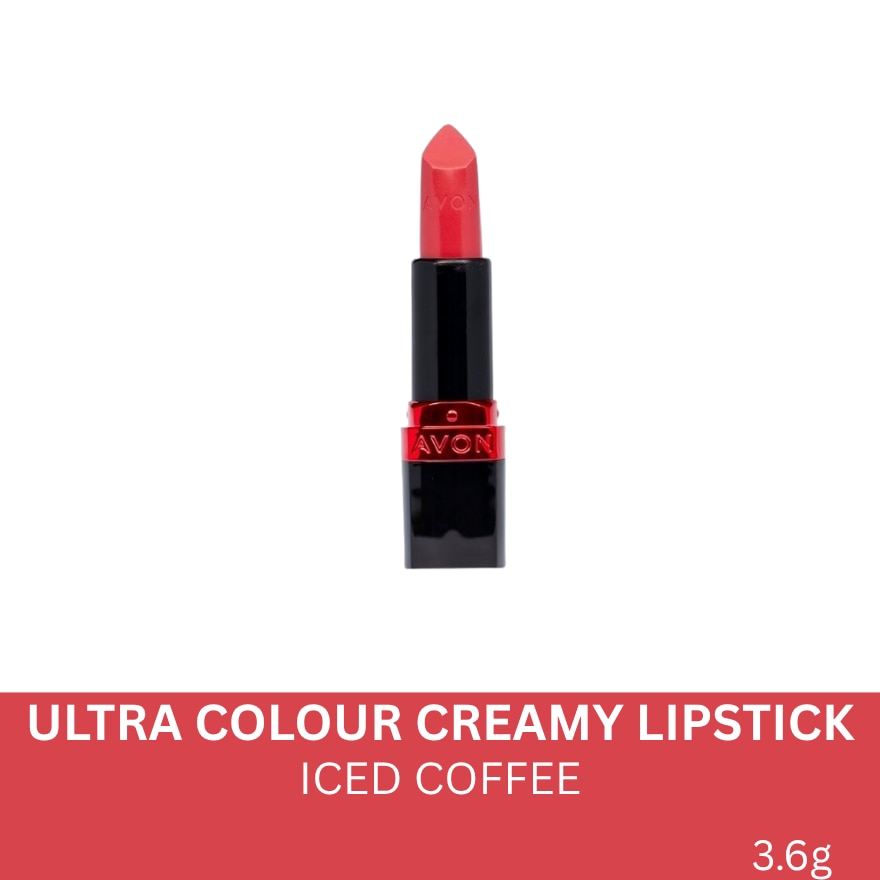 AVON Ultra Colour Creamy Lipstick Iced Coffee 3.6g