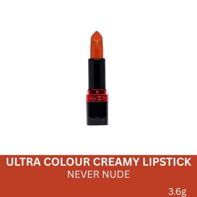 AVON - AVON Ultra Colour Creamy Lipstick Never Nude 3.6g