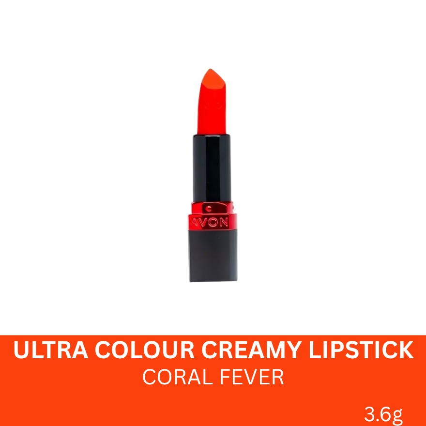 AVON Ultra Colour Matte Lipstick Coral Fever 3.6g