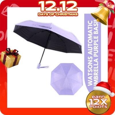 WATSONS WATSONS Automatic Umbrella Purple Basil