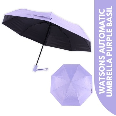 WATSONS WATSONS Automatic Umbrella Purple Basil