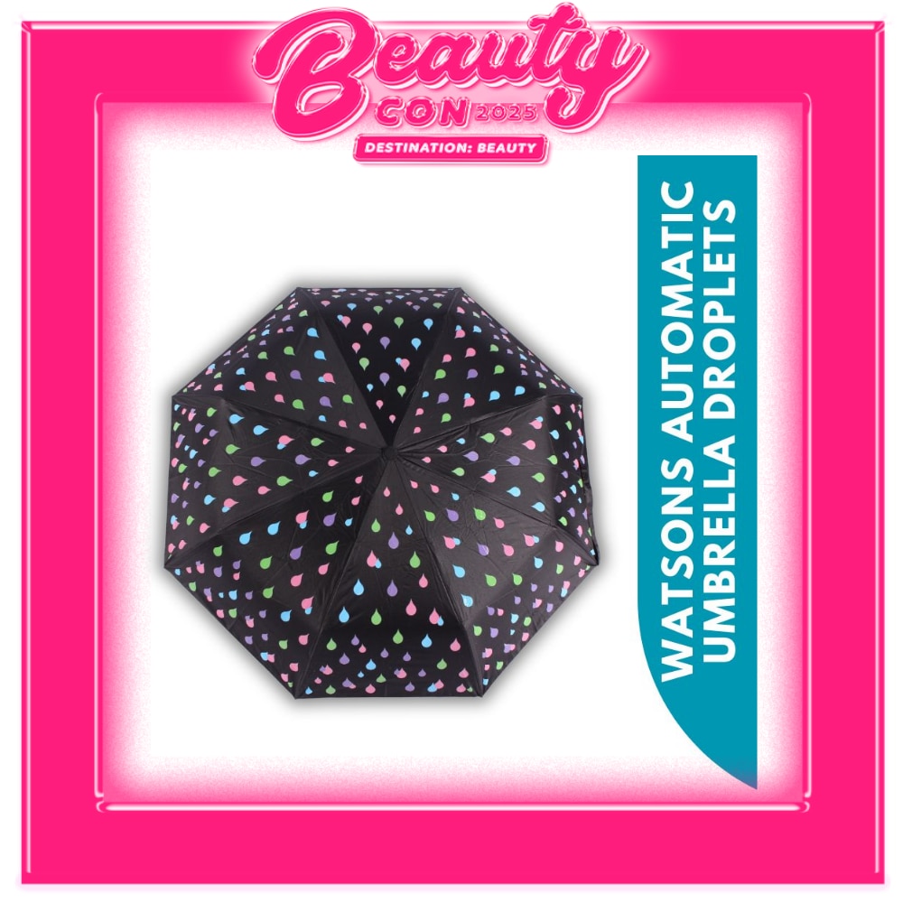 WATSONS Automatic 3-Folds Umbrella Droplets