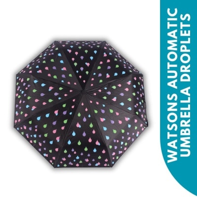 WATSONS WATSONS Automatic 3-Folds Umbrella Droplets