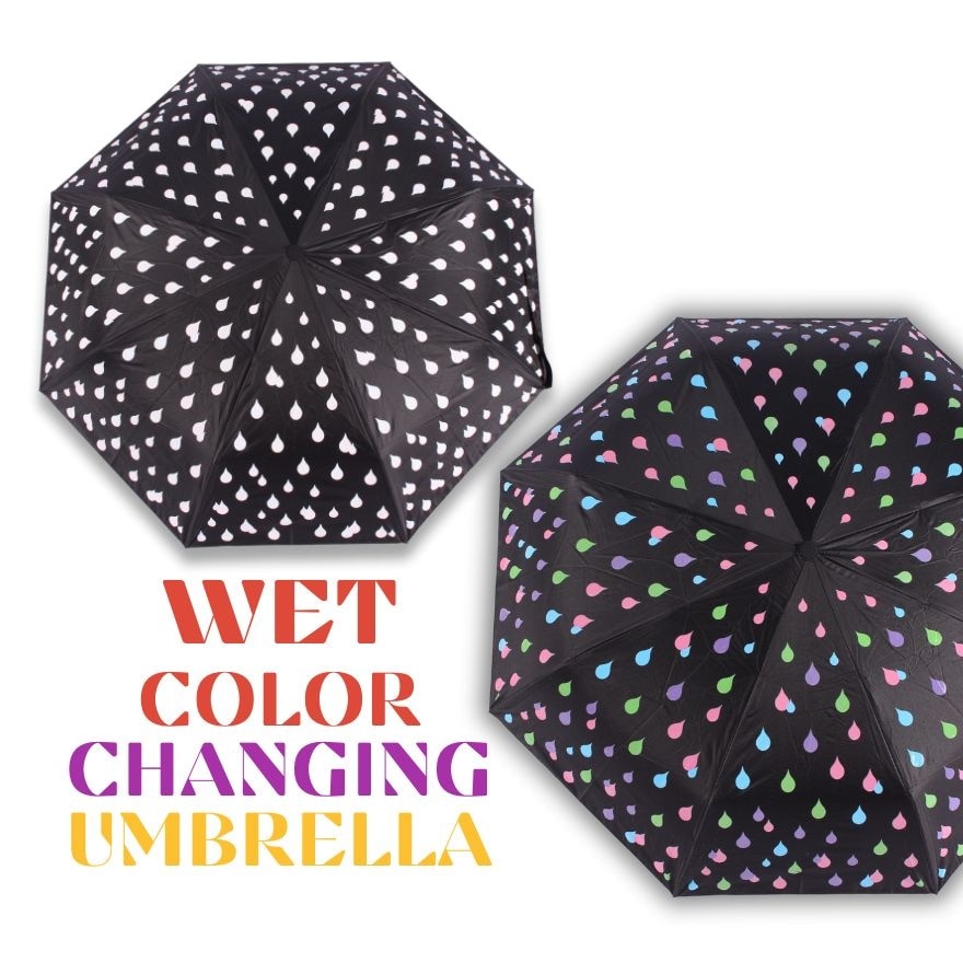 WATSONS Automatic 3-Folds Umbrella Droplets