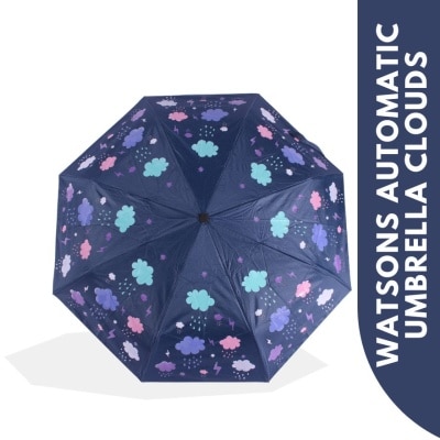 WATSONS WATSONS Automatic 3-Folds Umbrella Clouds