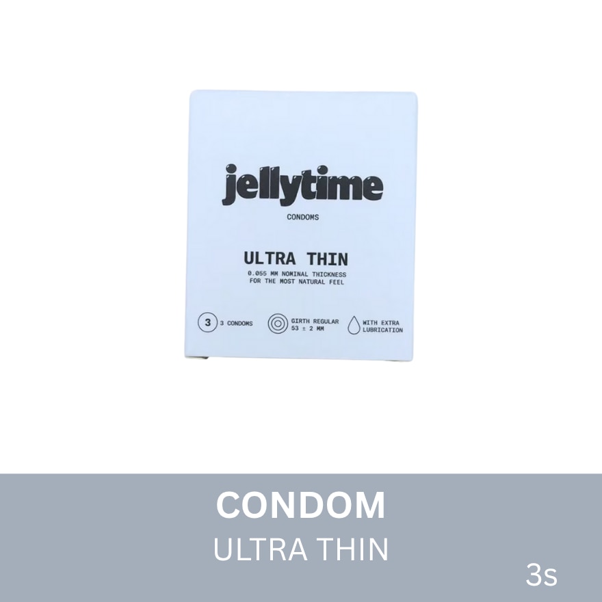 JELLYTIME Ultra-Thin Condoms Pack 3s