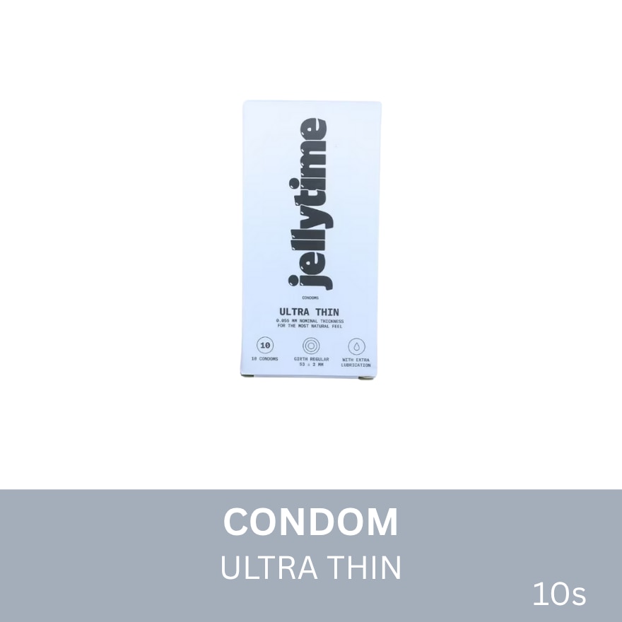 JELLYTIME Ultra-Thin Condoms Pack 10s