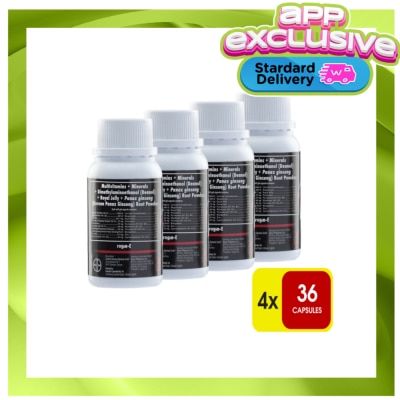 ROGIN E BUY 3 ROGIN E 36S BOTTLE FREE 36 BOT