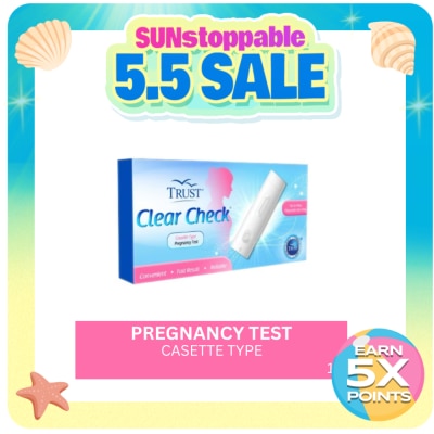 TRUST - TRUST Clear Check Pregnancy Test (Cassette)