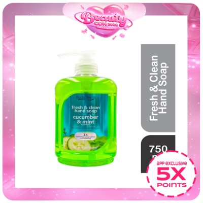 BODY TREATS - BODY TREATS Fresh And Clean Cucumber & Mint Scented 750ml