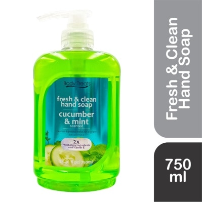 BODY TREATS BODY TREATS Fresh And Clean Cucumber & Mint Scented 750ml