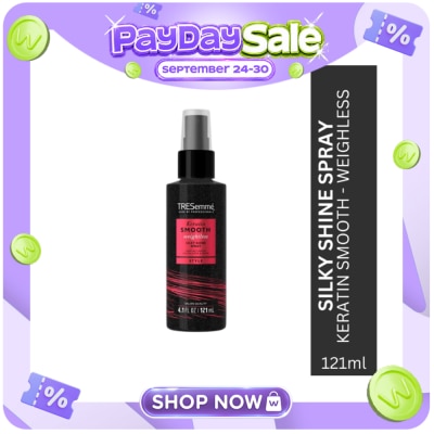 TRESEMME TRESEMME Keratin Smooth Weightless Silky Shine Spray 121ml image