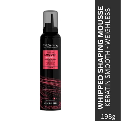 TRESEMME TRESEMME Keratin Smooth Weightless Whipped Shaping Mousse 198g