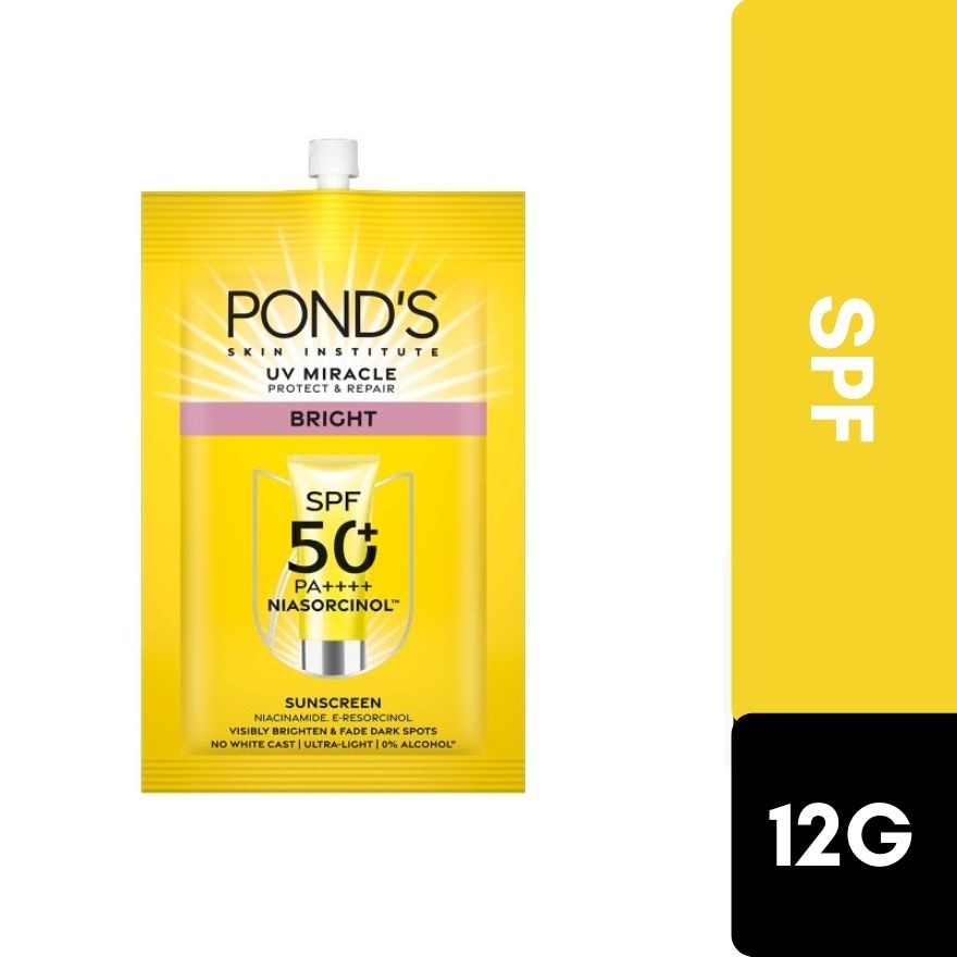 PONDS UV Miracle Bright Sunscreen SPF 50+ PA++++ 12g