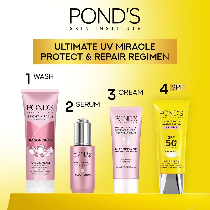 PONDS UV Miracle Bright Sunscreen SPF 50+ PA++++ 12g